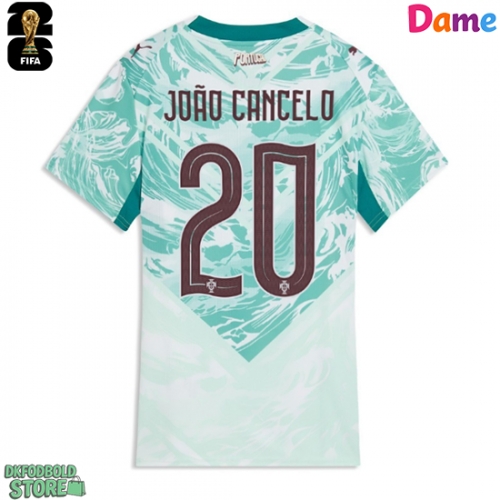 Portugal Joao Cancelo #20 Replika Udebanetrøje Dame VM 2026 Kortærmet